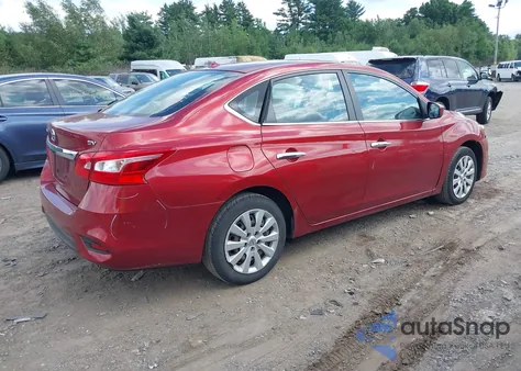 2016 Nissan Sentra Fe+ S/S/Sl/Sr/Sv z USA, uszkodzony, nr VIN 3N1AB7AP6GL647926